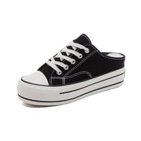 New versatile flat-heeled breathable sponge vulcanized shoes